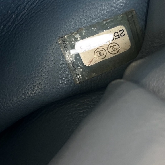 Chanel  Sequin Tri-color Waterfall Backpack Light Blue - Picture 10 of 11